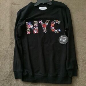 Sweatshirt NWT - Unleashed Brand - Size S - Black